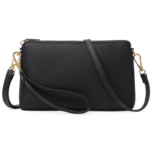 256 solid small flap crossbody bag