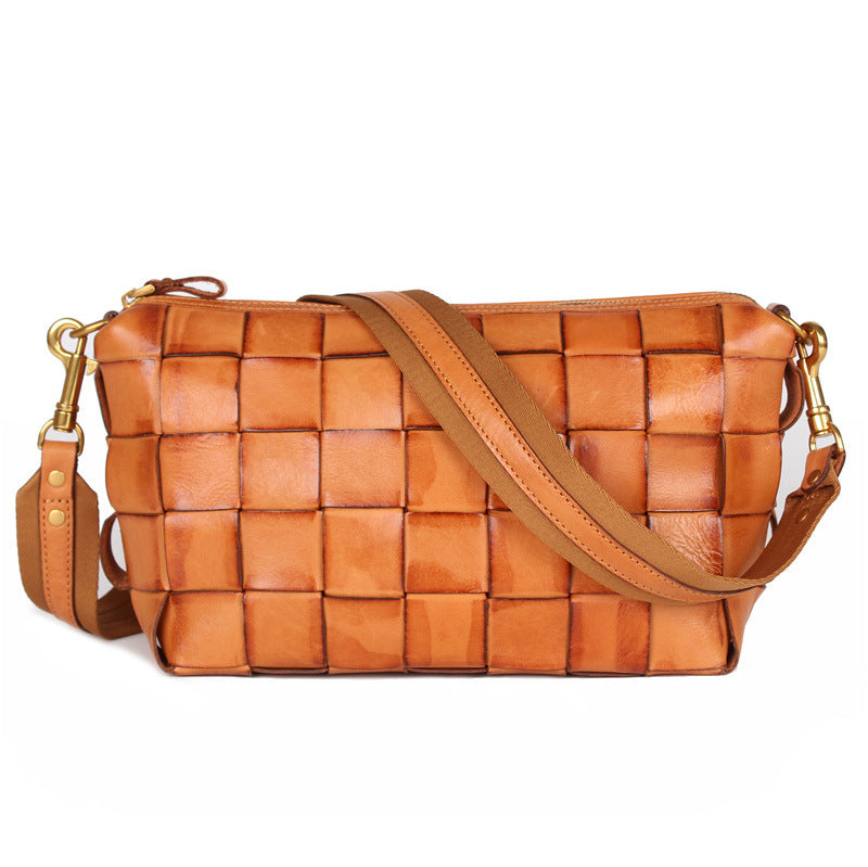 2114 vintage wave handmade messenger bag