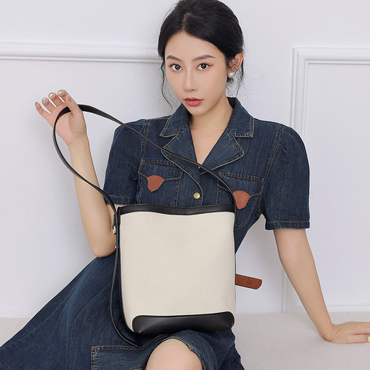 1993 large canvas bucket bag