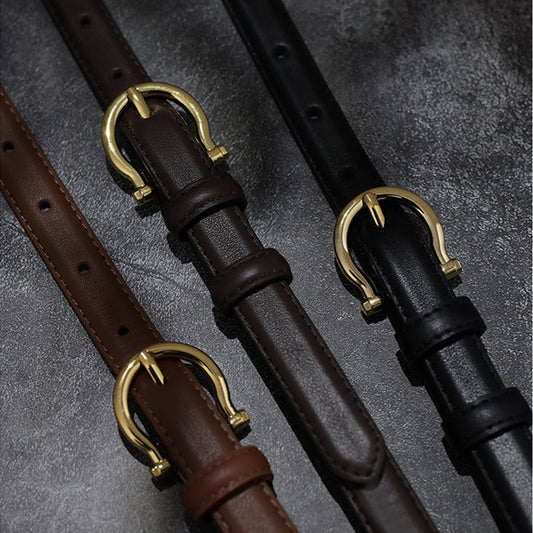 2134 2.5cm wide women belt